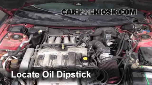 1994 Ford Probe 2.0L 4 Cyl. Oil Check Oil Level